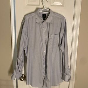 Jos a bank button down blue checkered